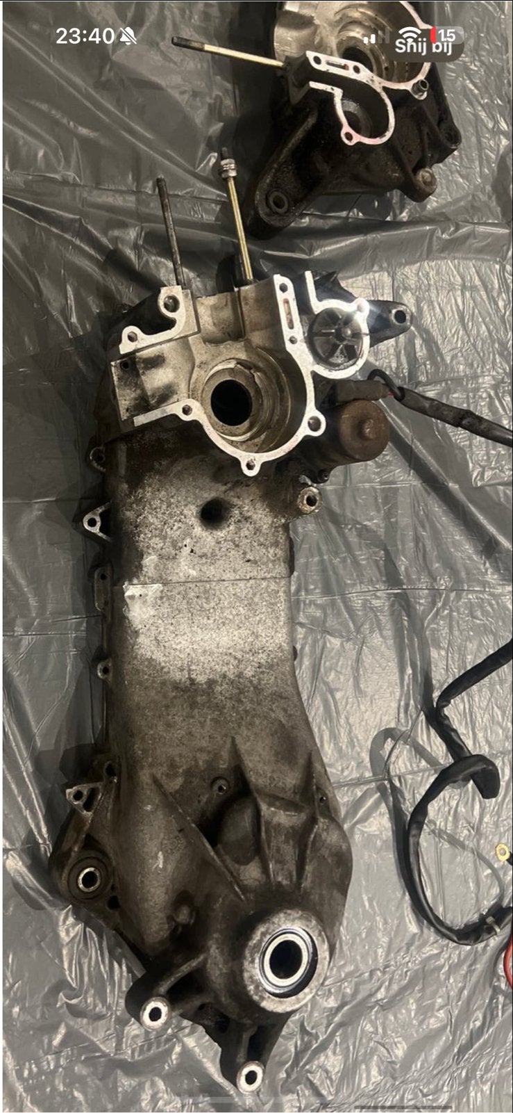 Carterset gilera runner, Ophalen of Verzenden, Gebruikt, Blok, Piaggio